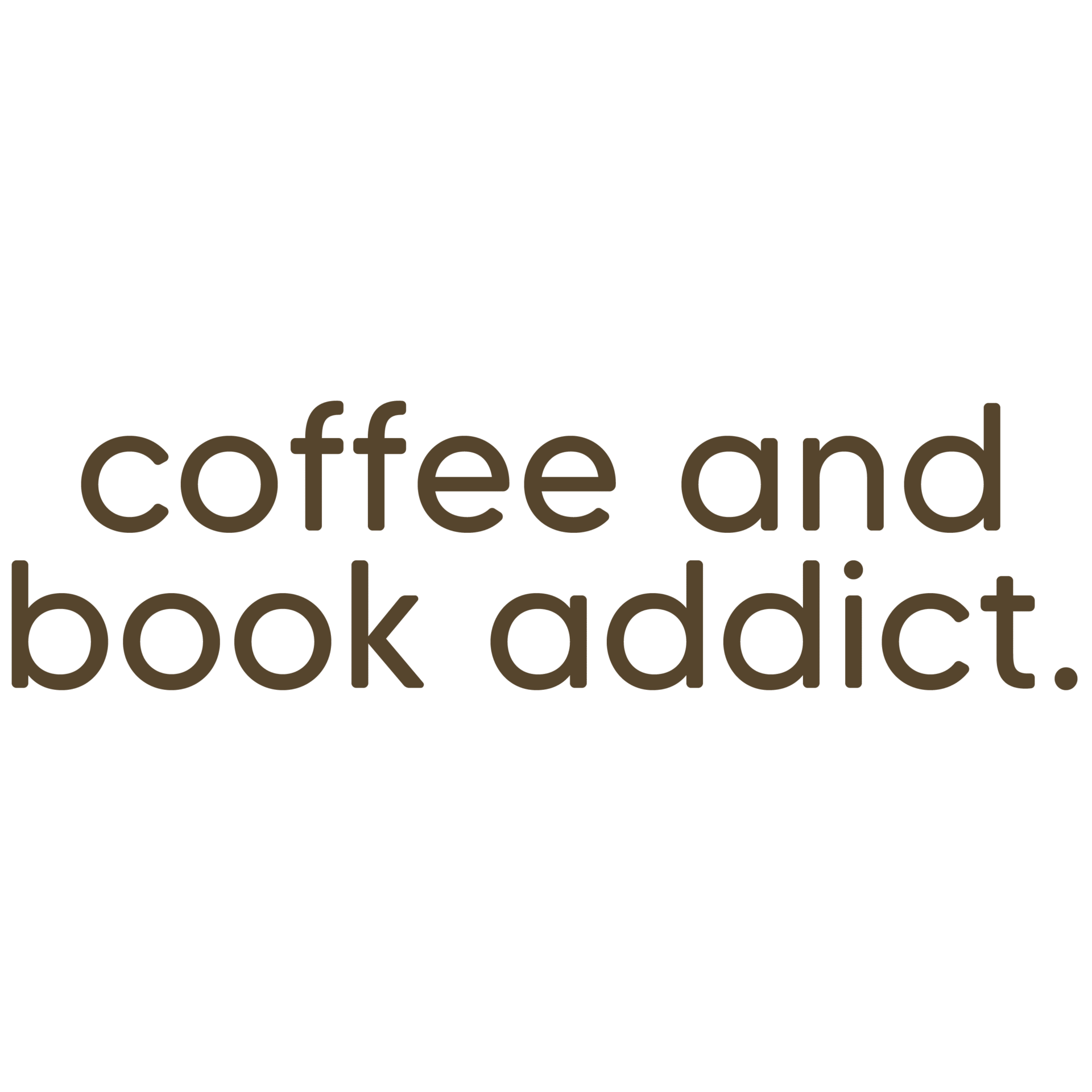Coffee and book addict.